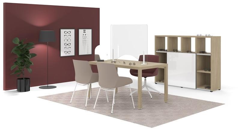 ACTIU Скамья парафиатный барьер sun-id-1457160 - Вид №5