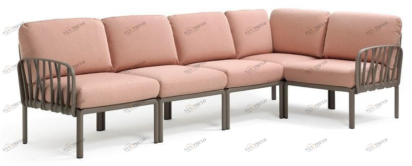 Nardi Модульная система сидений из ткани и полипропилена Komodo 370