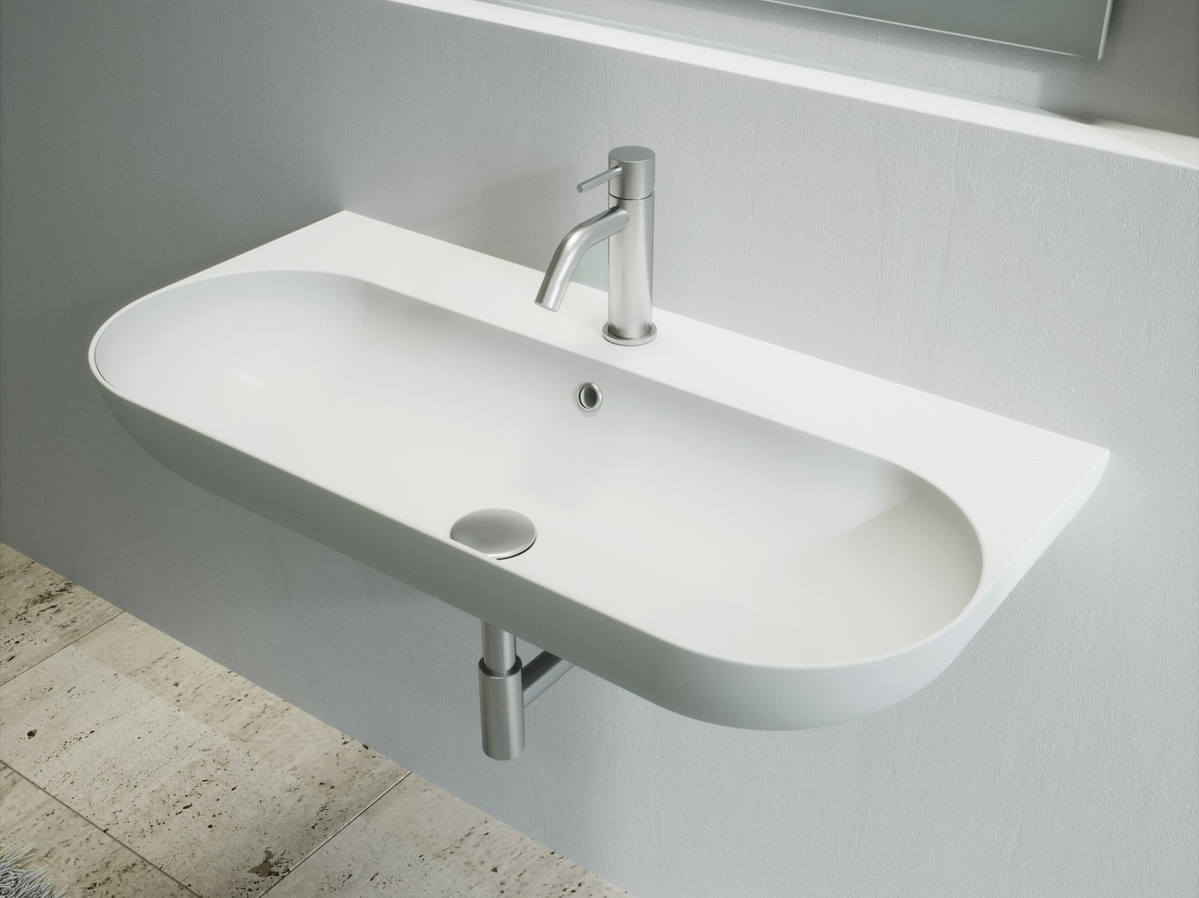 Керамическая овальная подвесная раковина Olympia Ceramica Milady ARCH-00068487 - Вид №5