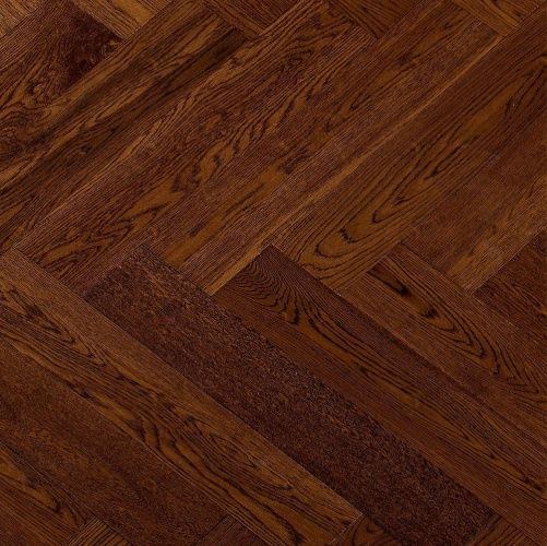 Паркет Ёлка Marco Ferutti Hermitage Коньяк Дуб Любая на выбор с брашью (Текстурированная) 610х122 мм 2600700108