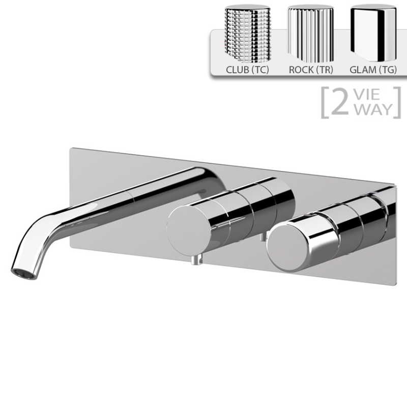 TG700D2Q Смеситель для ванны DANIEL RUBINETTERIE Trilogy - Вид №2