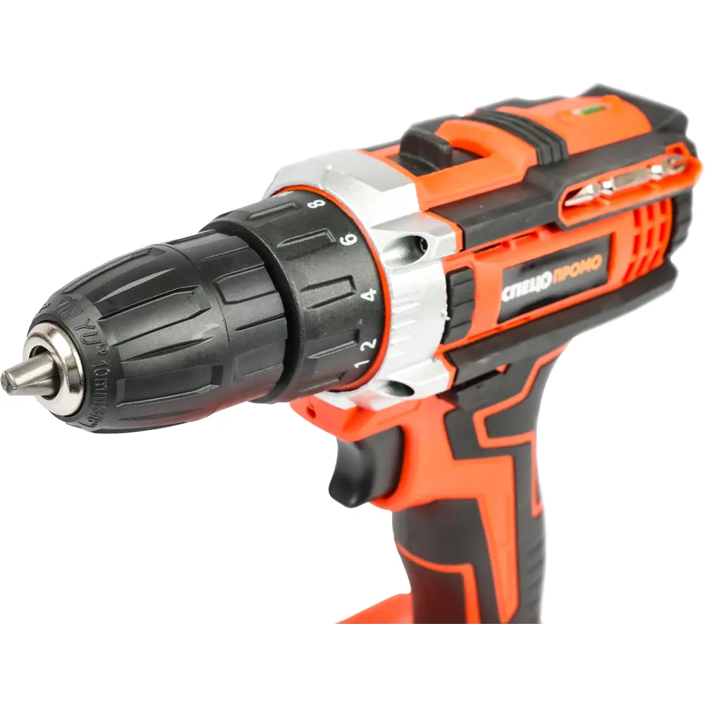 Дрель-шуруповерт аккумуляторная Спец БДА-18-П, 18 В Li-Ion 2x2 Ач STLM-2197374 - Вид №6