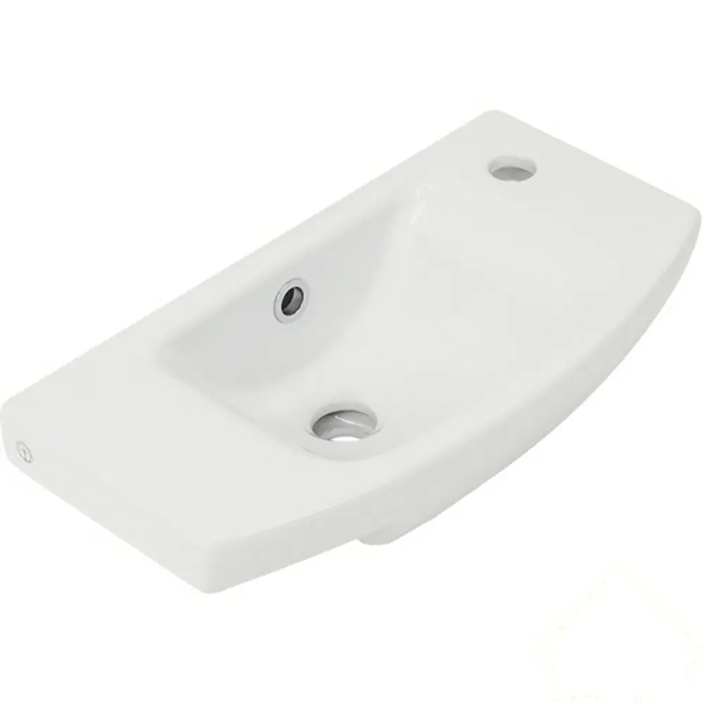 Раковина Gustavsberg Logic с отверстиями справа, 50x26,5 см Без серии STLM-2015562