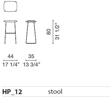 Cappellini Стул с обивкой из саночной ткани Hi pad sun-id-1460717 - Вид №5