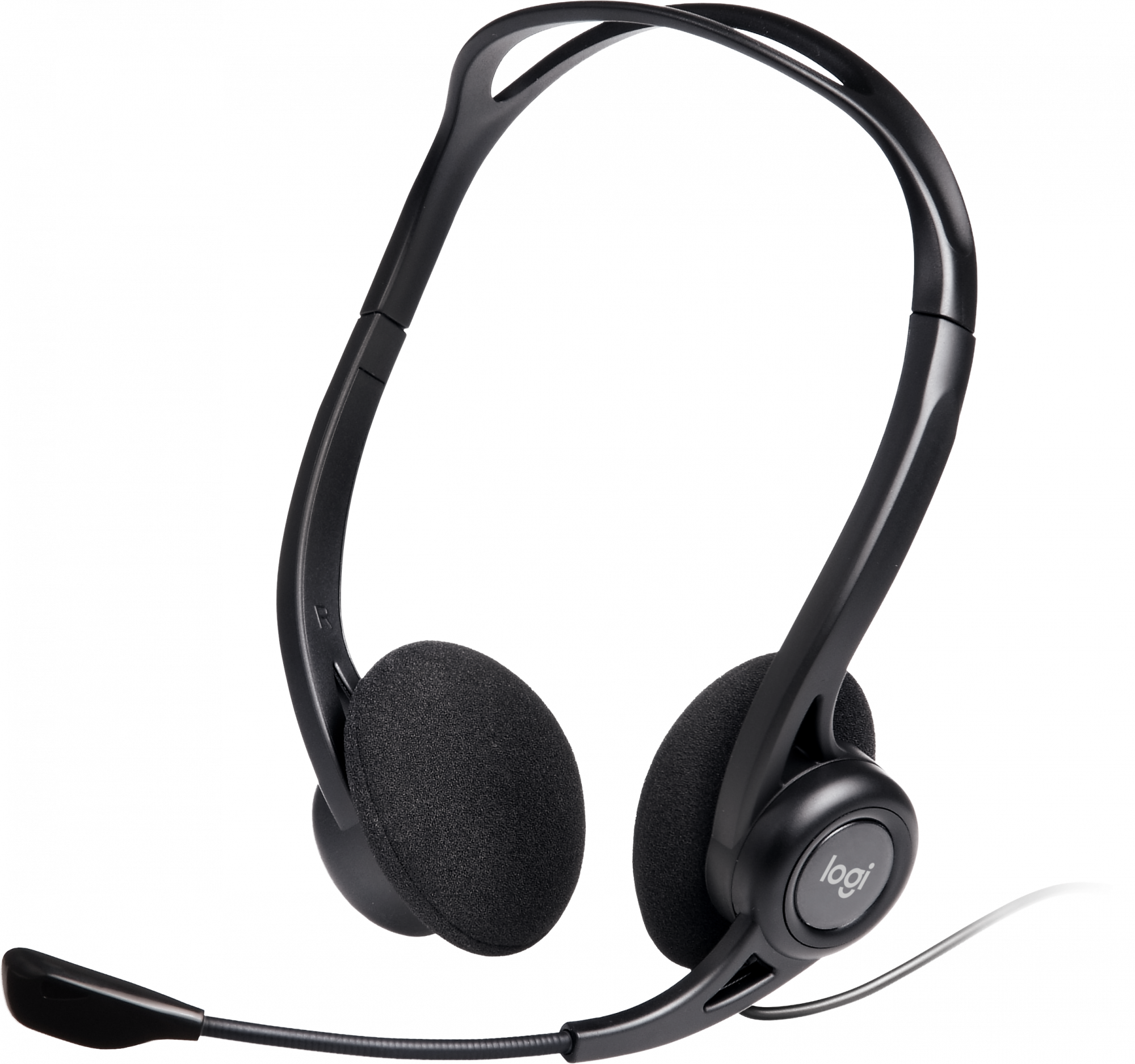 981-000100 Headset pc 960 stereo ( 20-20000hz, mic, volume control, usb, 2.4m) Logitech Santreyd 