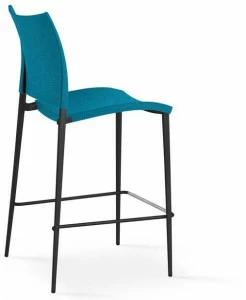 Desalto Табурет высокий, обитый тканью, со спинкой Sand