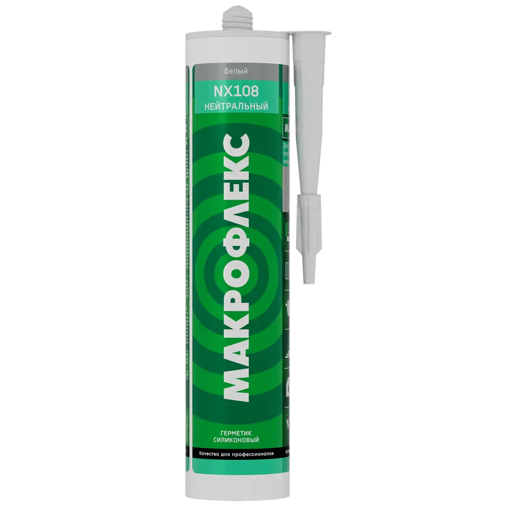 Силиконовый герметик МАКРОФЛЕКС Нейтральный для универсального применения 12210988 STLM-0854461