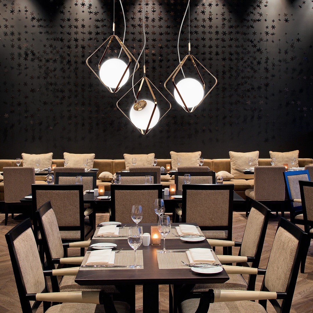 Frezia Light 1023 золото люстра подвесная 120145 - Вид №1