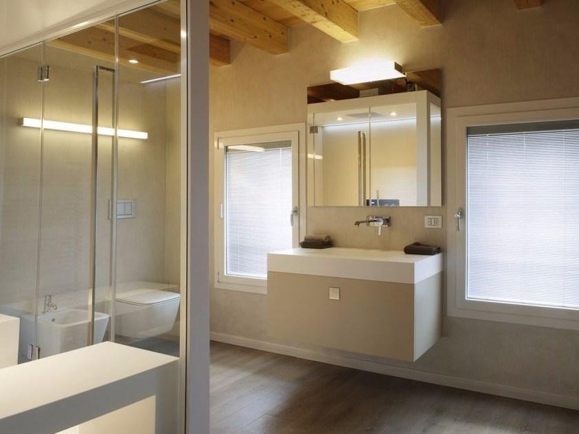 CARMENTA Подвесная тумба под умывальник с ящиками Beauty sun-id-1421640 - Вид №1