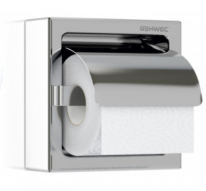 GW03 08 04 02 Genwec Настенный держатель рулона 1 рулон нержавеющая сталь 304 глянцевый