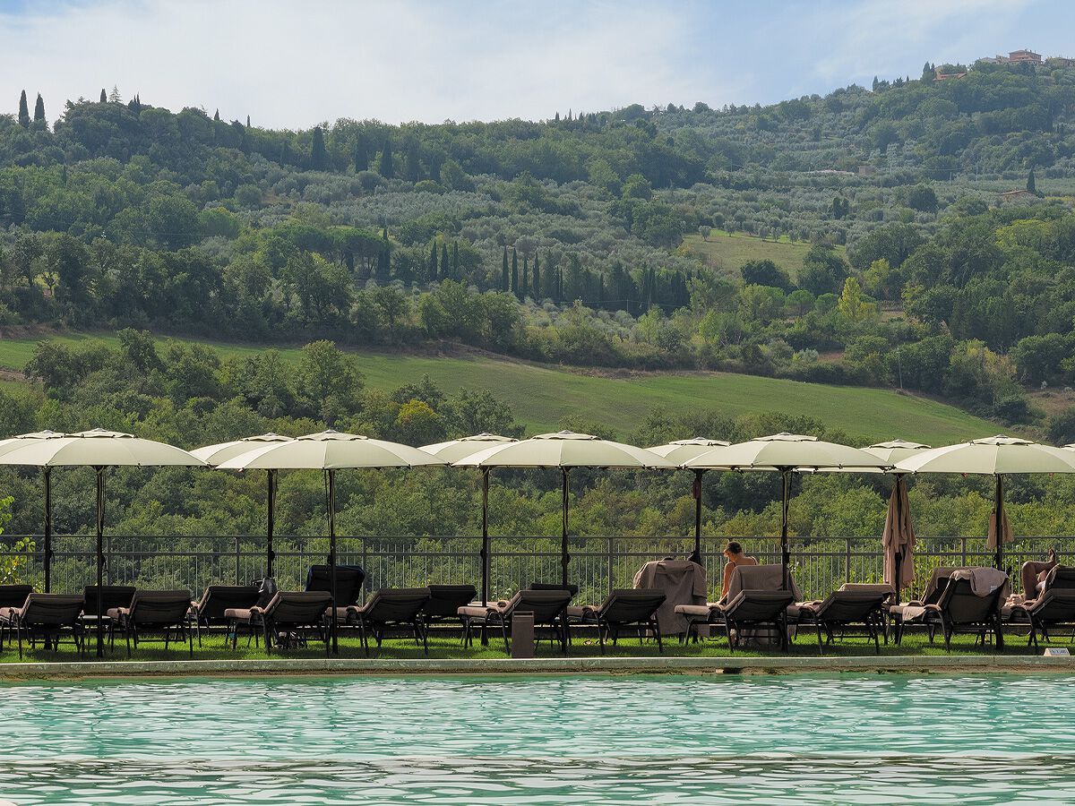 Зонтик с центральным полюсом Ombrellificio Poggesi BAY ARCH-00022154 - Вид №1