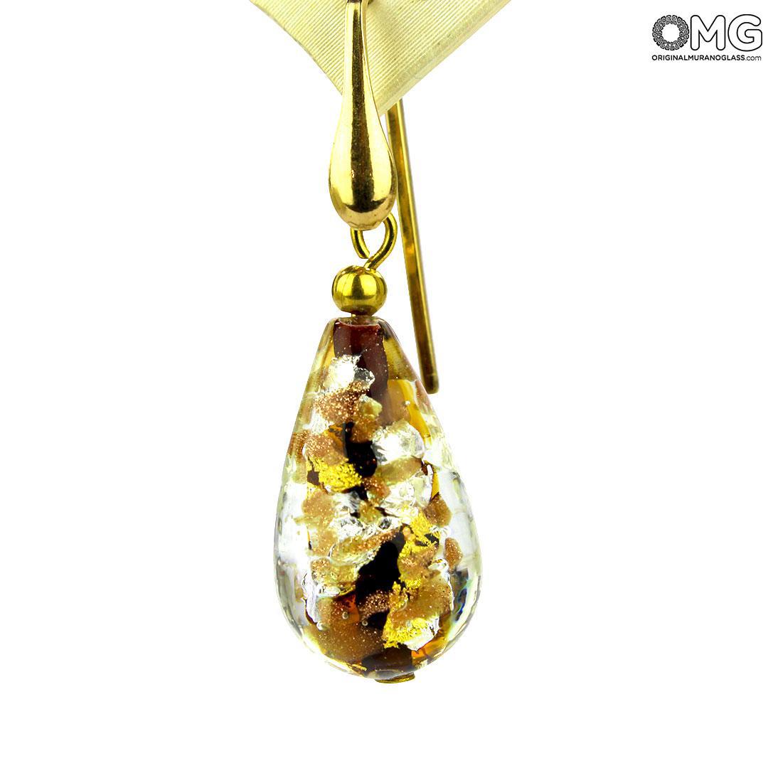 4848 ORIGINALMURANOGLASS Ожерелье с венецианскими бусинами Zattere 4 см  - Вид №1