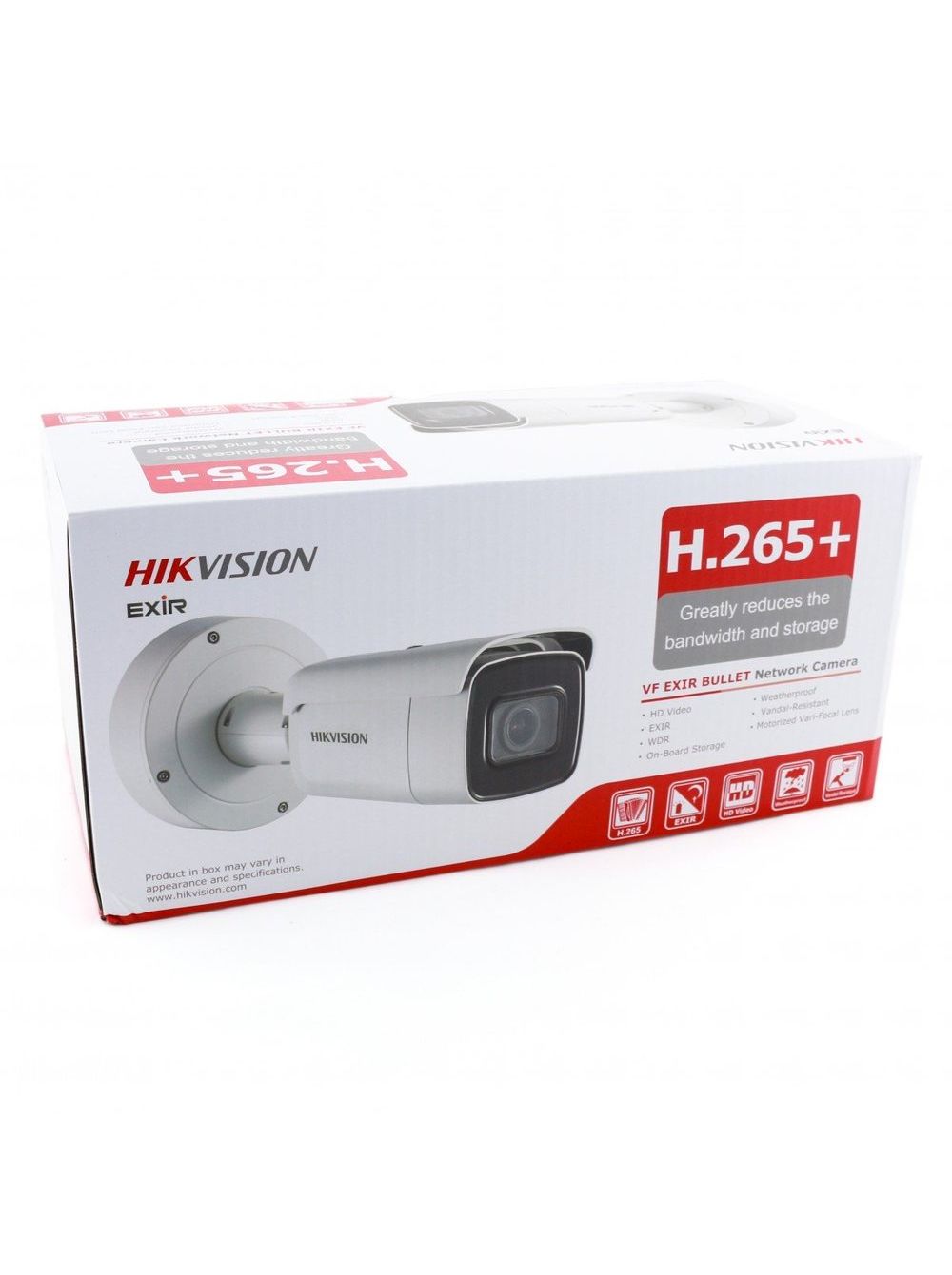 DS-2CD2643G0-IZS 4мп уличная цилиндрическая ip-камера с exir-подсветкой до 50м 1/3" progressive scan cmos; моторизированный вариообъектив 2.8-12мм; угол обзора 98°~28°; механический ик-фильтр; 0.01лк@f1.2; сжатие h.265/h.265+/h.264/h.264+/mjpeg; тройной п Santreyd  - Вид №8