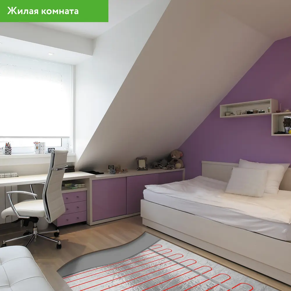 Кабельная система обогрева пола EQUATION для комфортного тепла в доме 18877450 STLM-0013371 - Вид №6