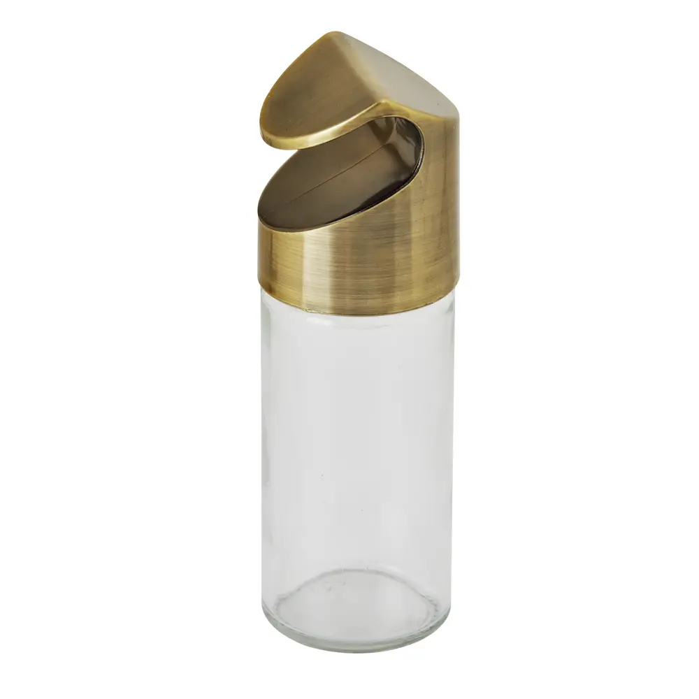 Банка для специй на рейлинг Delinia 4x13 см стекло цвет бронза STLM-2210798 - Вид №2