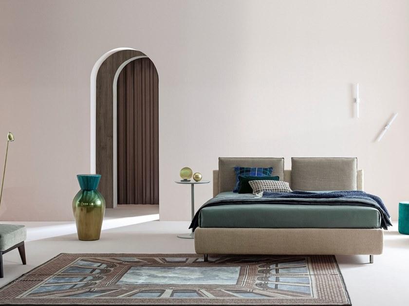 Twils Двуспальная кровать с мягким изголовьем Frick sun-id-1443700 - Вид №1