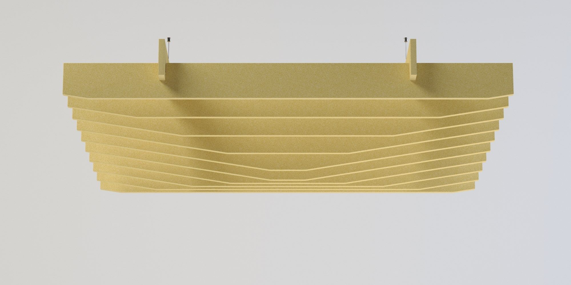 Рециркулированная пластиковая подвесная акустическая панель IMPACT ACOUSTIC® PEAK ARCH-00058891