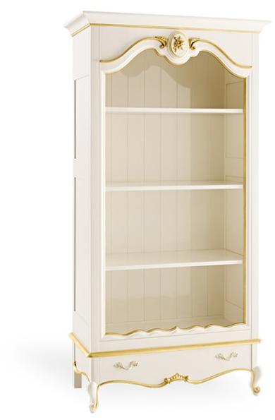 Jetclass Открытый лакированный книжный шкаф Glamour Jgl212 - Вид №1