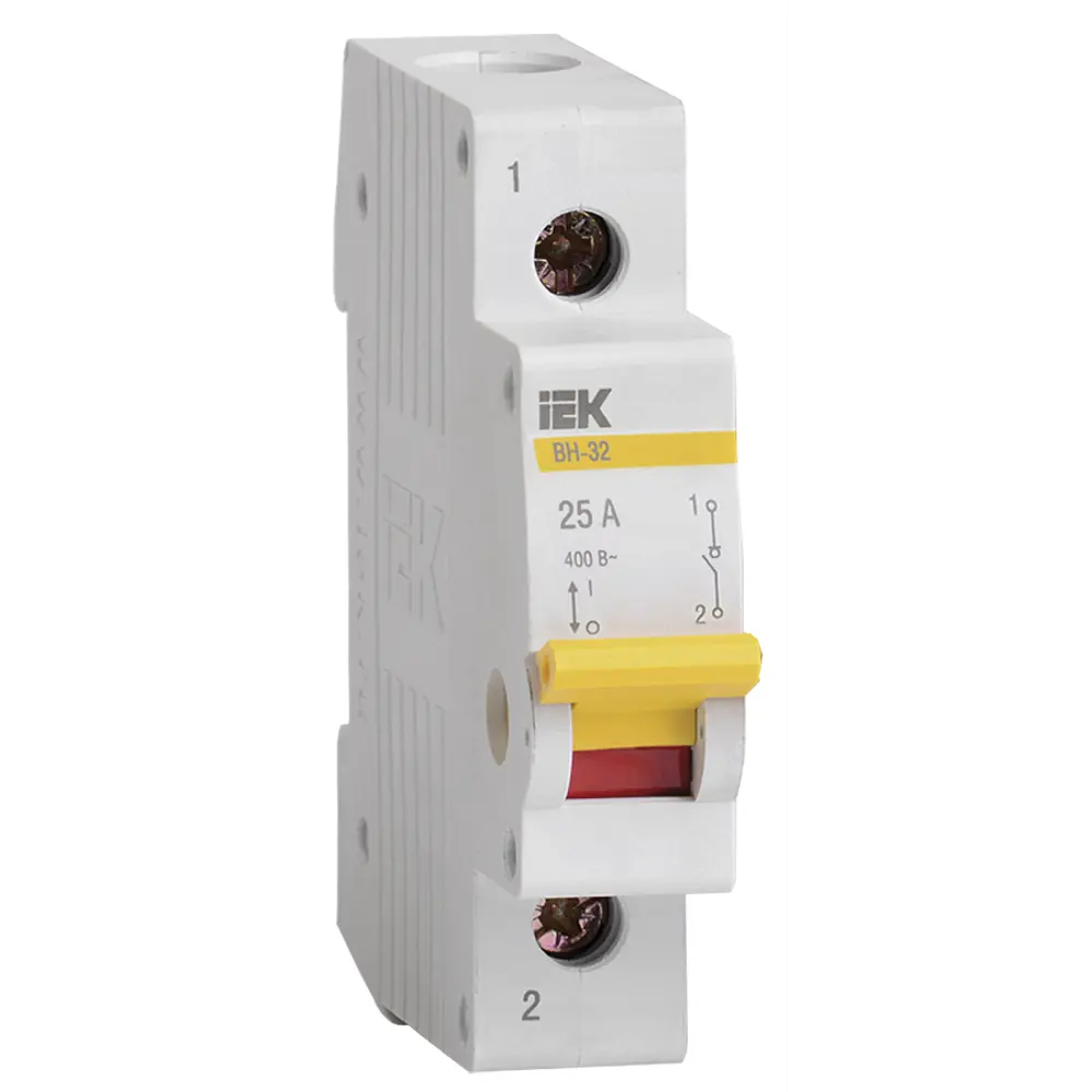 Выключатель нагрузки IEK ВН-32 1Р 25 А 84300596 STLM-2110800 