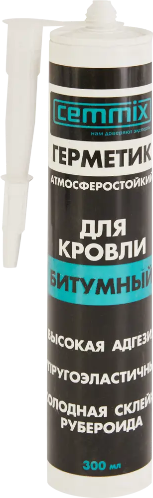 Битумный кровельный герметик CEMMIX для гидроизоляции и ремонта 82577372