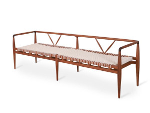 Скамейка из тикового дерева