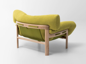 Съемное тканевое кресло с подлокотниками