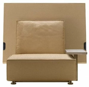 B&B Italia Outdoor Садовое кресло из ткани с высокой спинкой Oh, it rains!