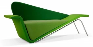 Adrenalina Барный диван из мягкой ткани V2