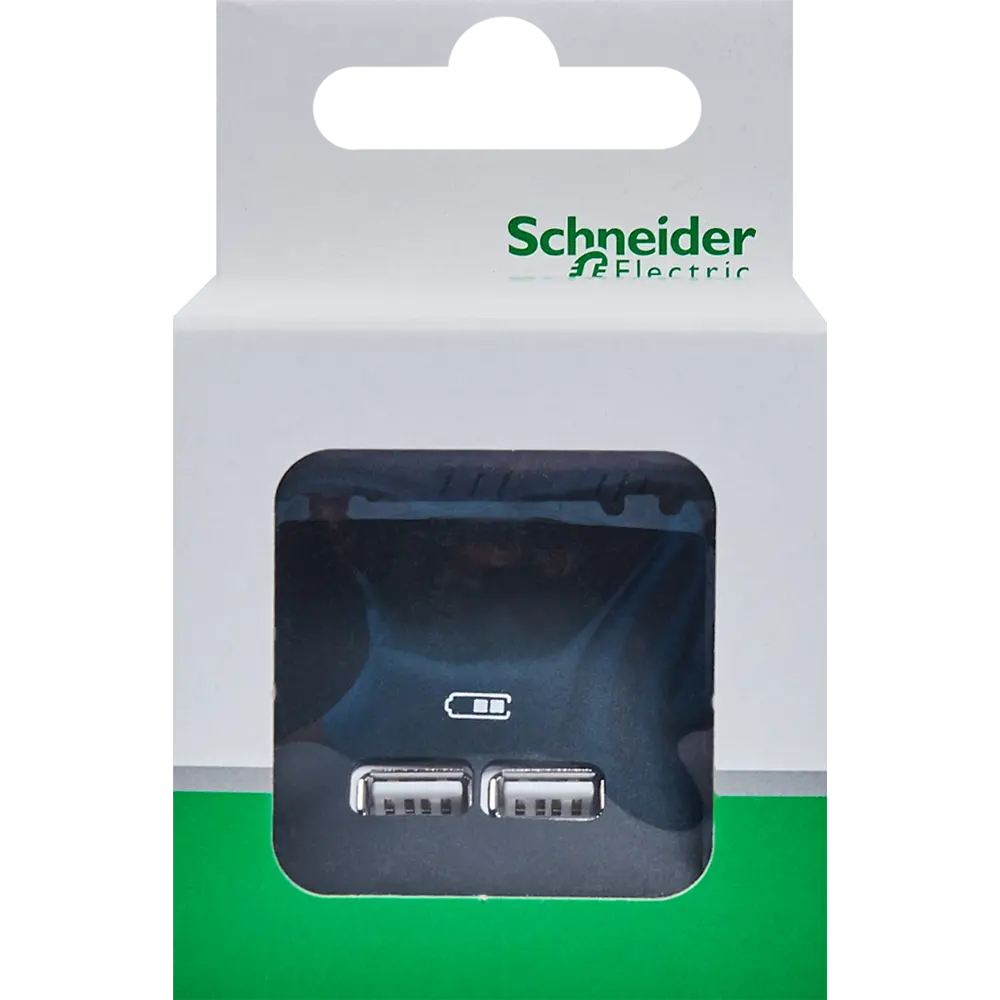 Розетка USB встраиваемая Systeme Electric Sedna, цвет антрацит STLM-2162415 - Вид №5