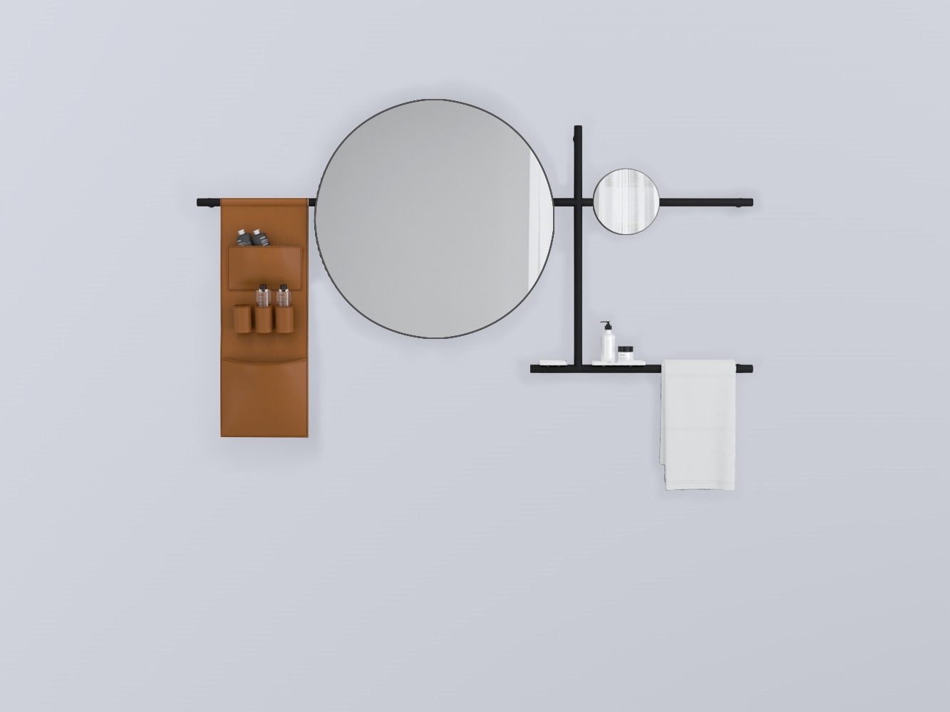 SWSTT-NM+SWSPT-CM+SWSPI-CM+SWM10-BI+SWM20-BI+SWSCT-NA . круглый стали cielo Siwa Ceramica Cielo
