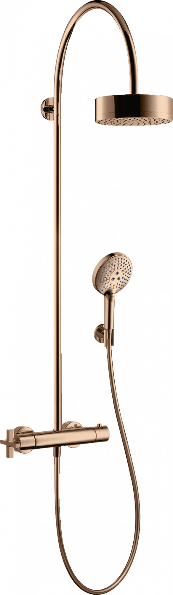 39670300 Showerpipe с термостатом и верхним душем 180 1jet AXOR CITTERIO