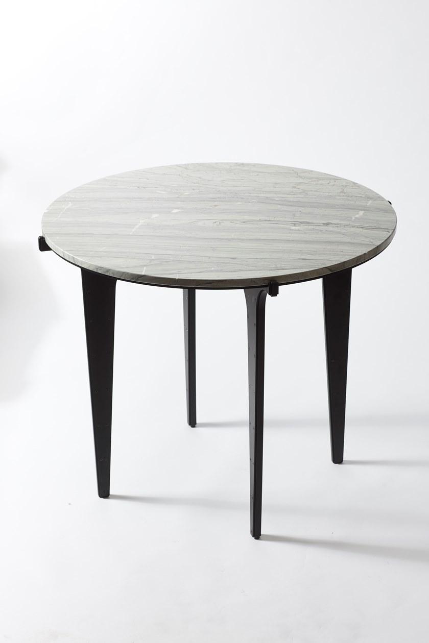 GABRIEL SCOTT Круглый мраморный стол Prong sun-id-1466330 - Вид №5