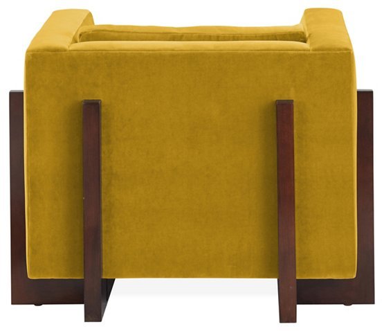 Кресло Mustard желтое ICON DESIGNE ДИЗАЙНЕРСКИЕ 178021 Желтый  - Вид №3