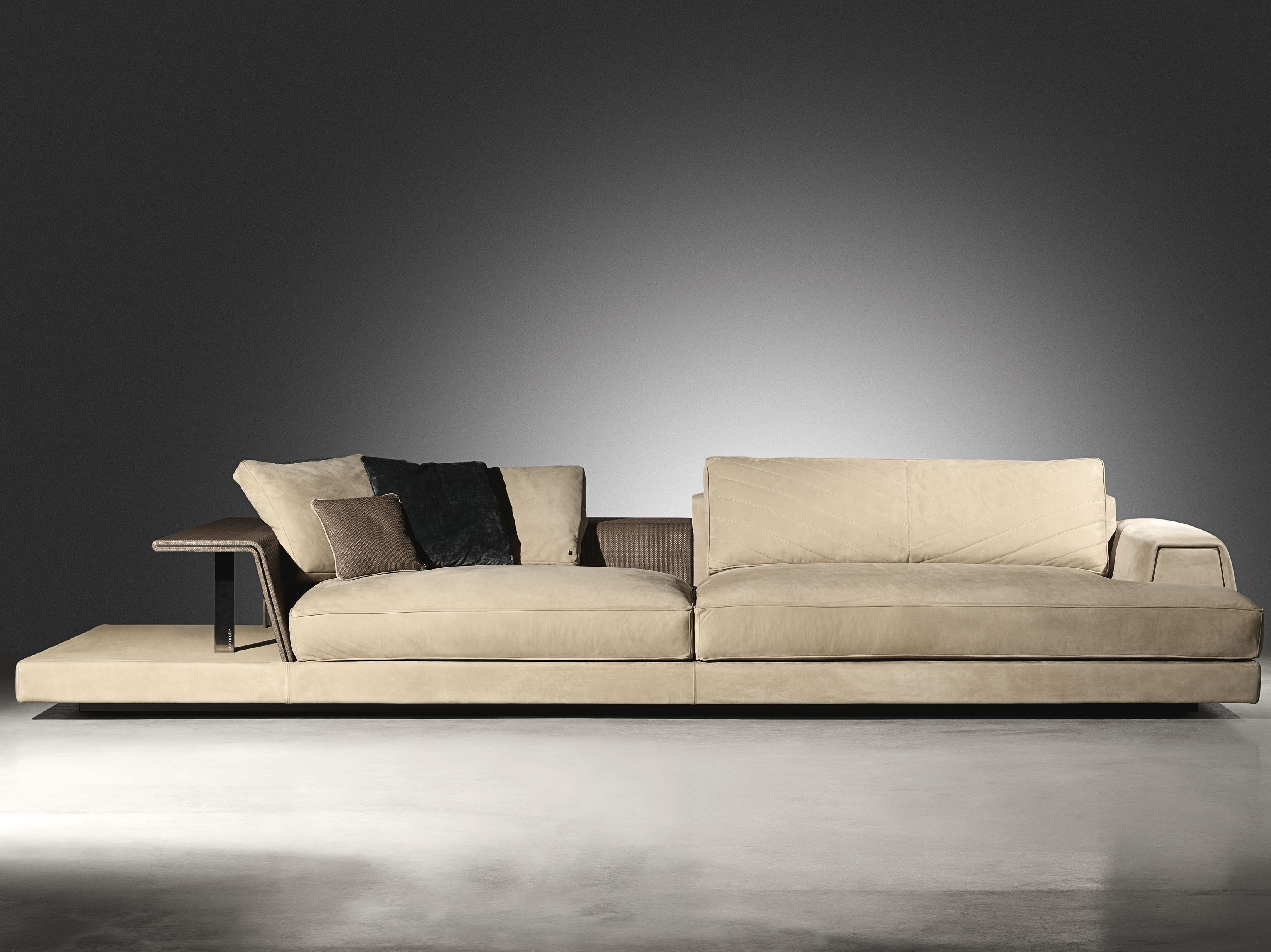 3-местный секционный тканевый диван для контракта Visionnaire XAVIER ARCH-00145261