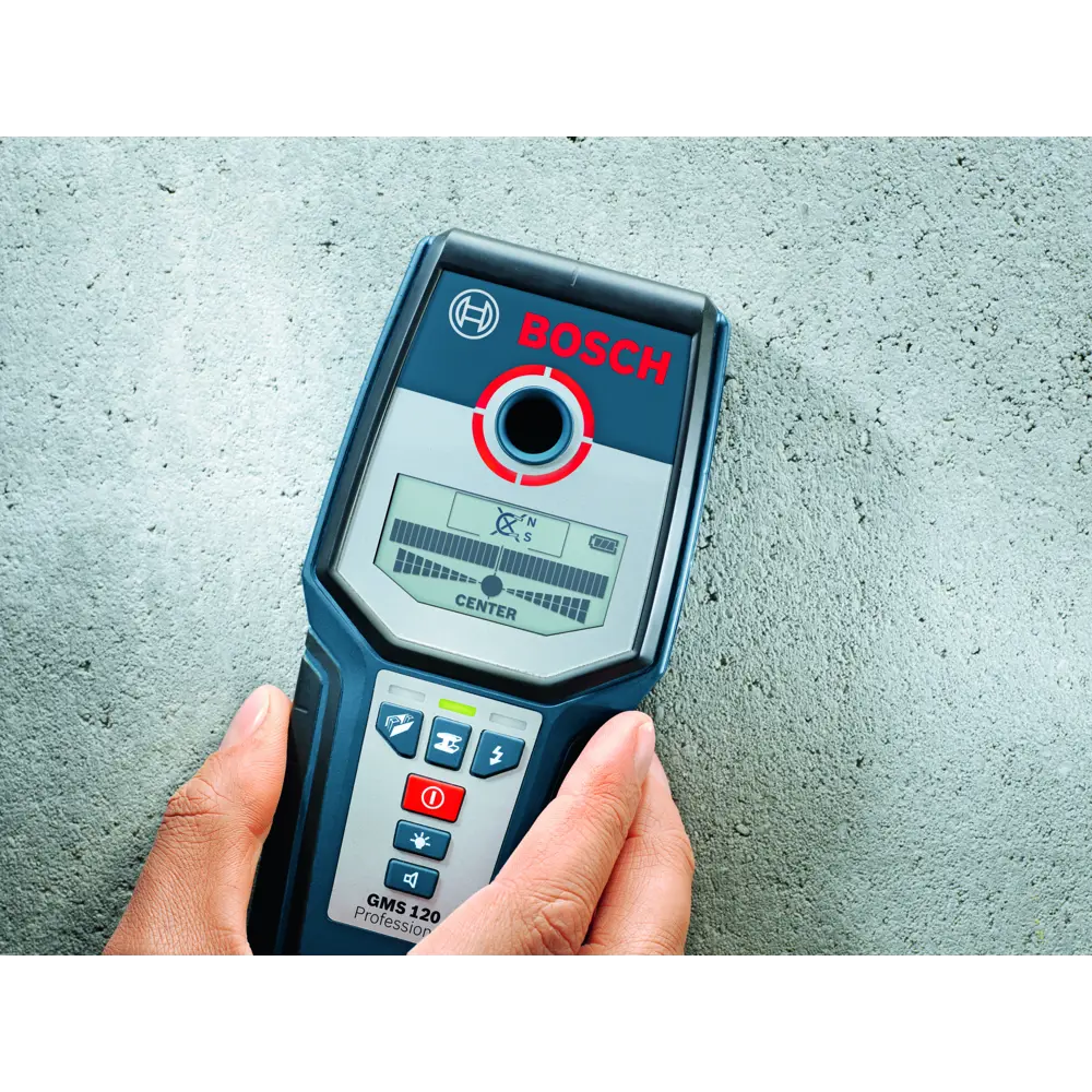 Детектор скрытой проводки Bosch GMS 120 BOSCH PROFESSIONAL STLM-2092302 - Вид №3