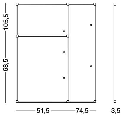 Металлическая доска объявлений Made Design Vetrina magnetica ARCH-00056891 - Вид №5