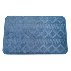 Коврик для ванной SWENSA Warm — уют и безопасность в синем цвете 89379362