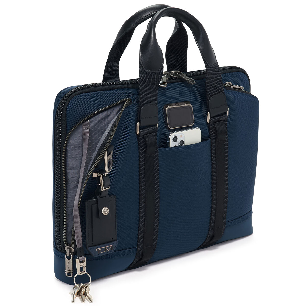 232790NVY Сумка для ноутбука Academy Brief Tumi Alpha Bravo  - Вид №3