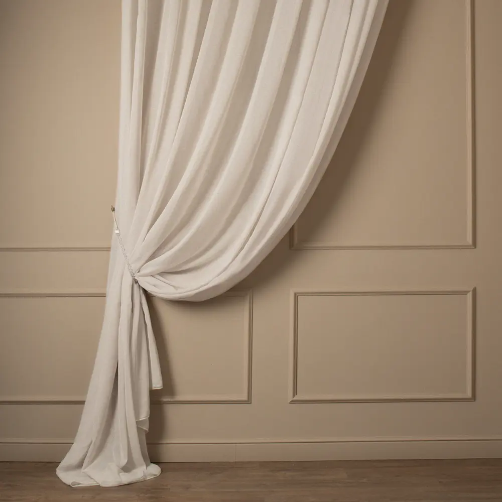 Тюль 1 п/м лен Linen 340 см 100 г/м² цвет натуральный TEX REPUBLIC STLM-2042697
