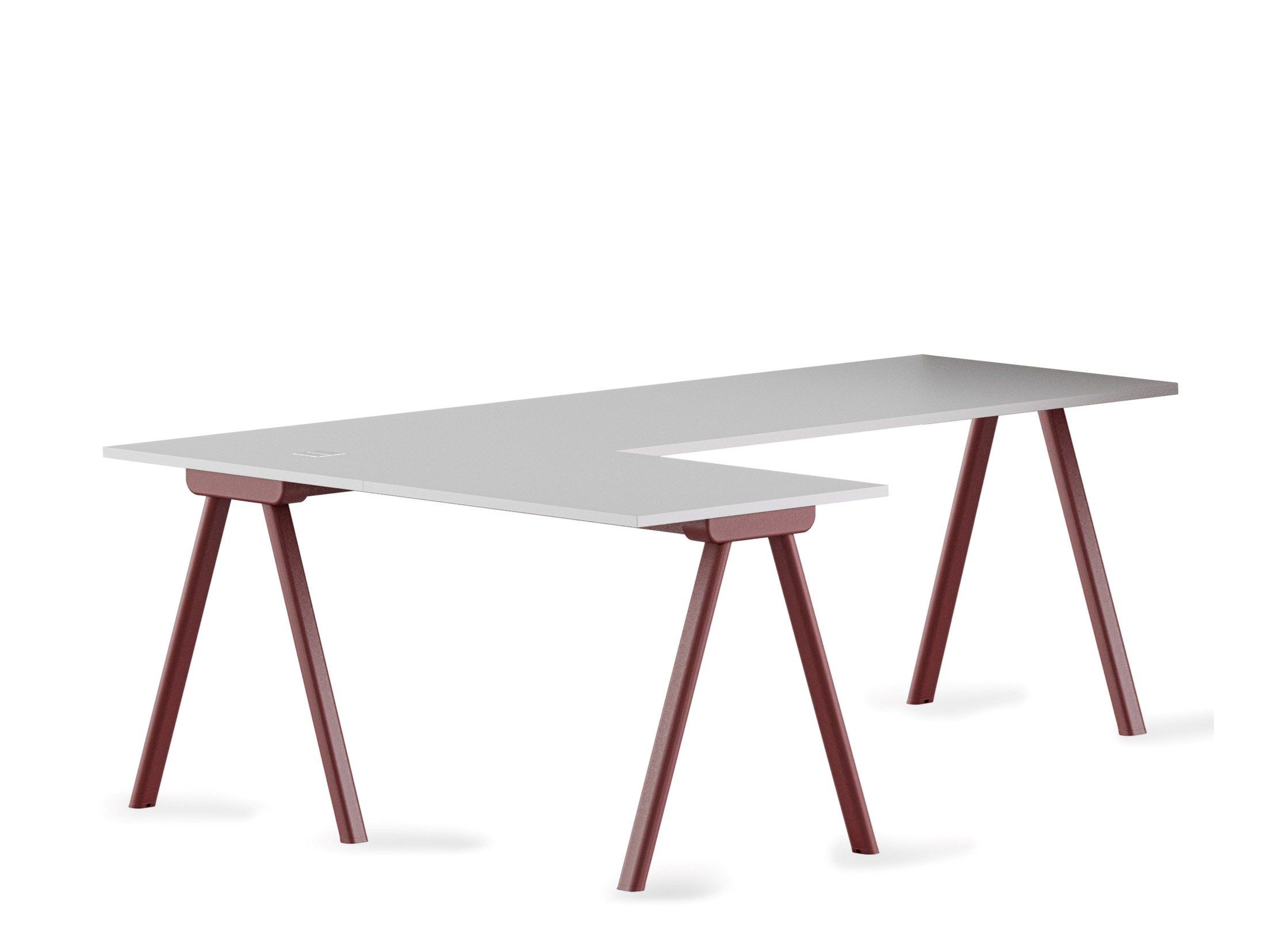 Ламинированный угловой рабочий стол GABER Surfy 2027 ARCH-00064458 - Вид №1