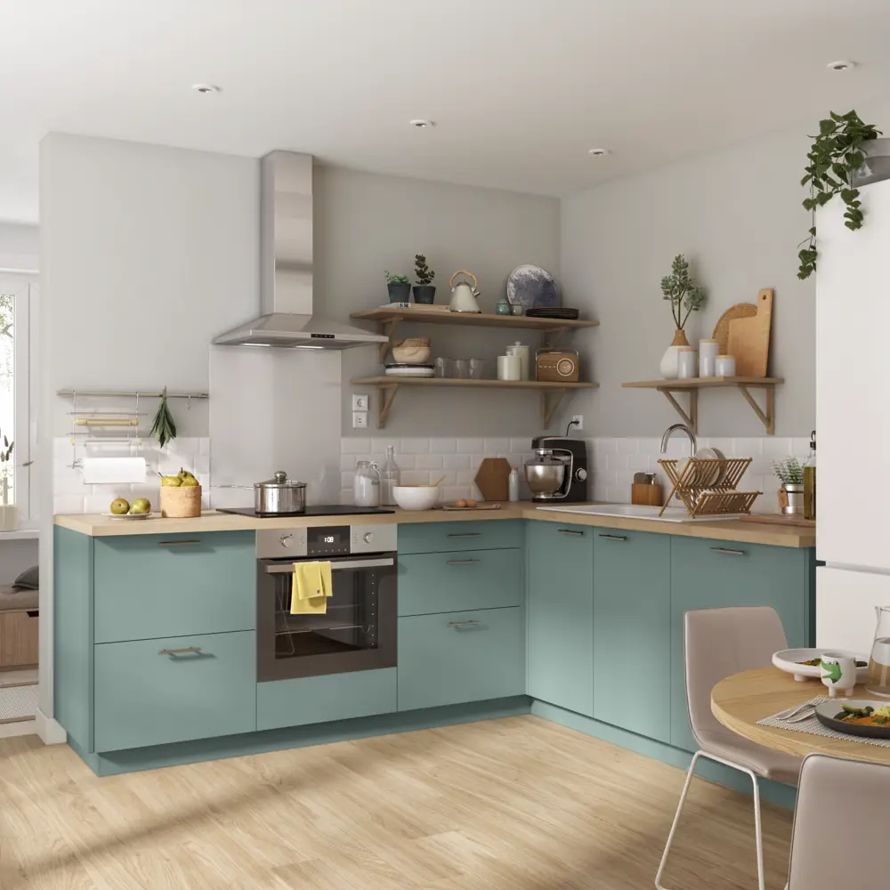 Фасад кухонный DELINIA ID София грин 44.7×76.5 см - матовый зеленый 85183232 STLM-0059595 - Вид №12