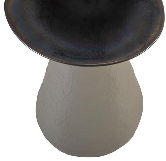 Tonin Casa Круглый керамический журнальный столик sun-id-1401404 - Вид №4