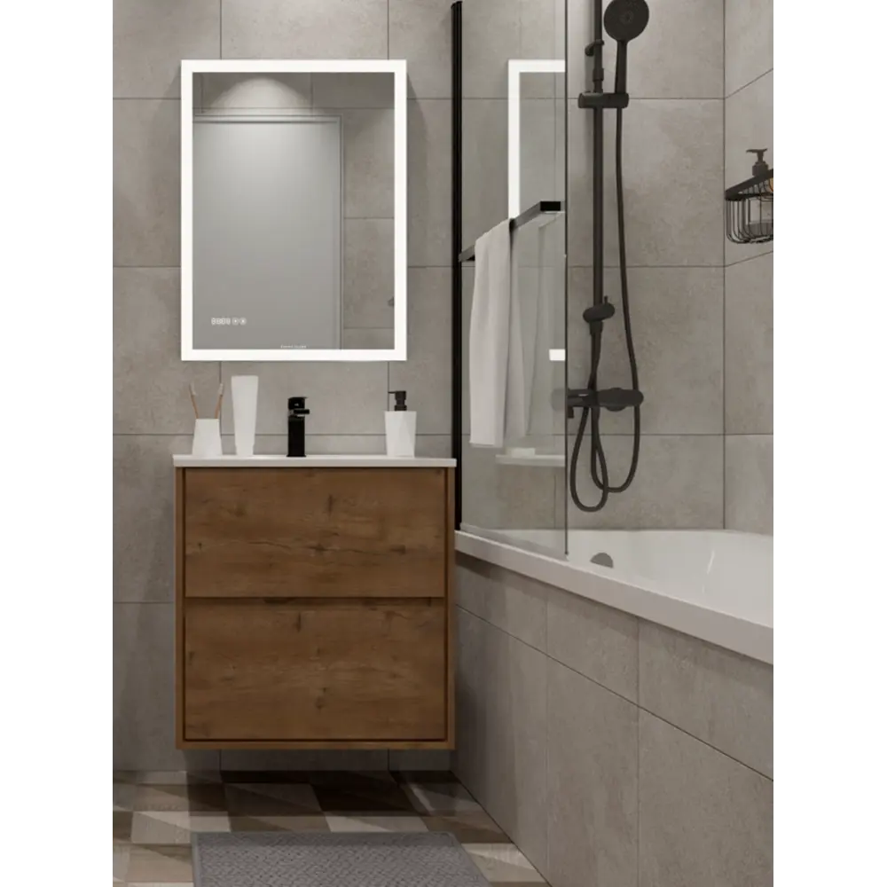 KIROVIT Раковина Оскар 65 - фарфоровая накладная для современной ванной 82276069 STLM-0023807 - Вид №4