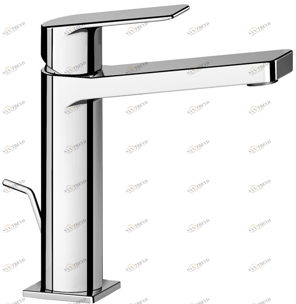 Fir Italia Смеситель для раковины из латуни на столешнице с автоматическим сливом Doda 67 6711201