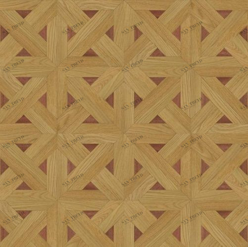 Художественный паркет Da Vinci Щитовой 26-313 Дуб (Гладкая) 500х500 мм 26010313