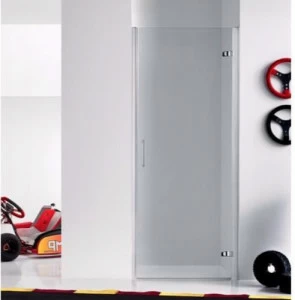 INDA® Душевая кабина стеклянная ниша с распашной дверцей Praia design