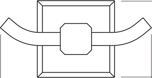 9925 Крючок двойной ARTWELLE Hagel - Вид №1