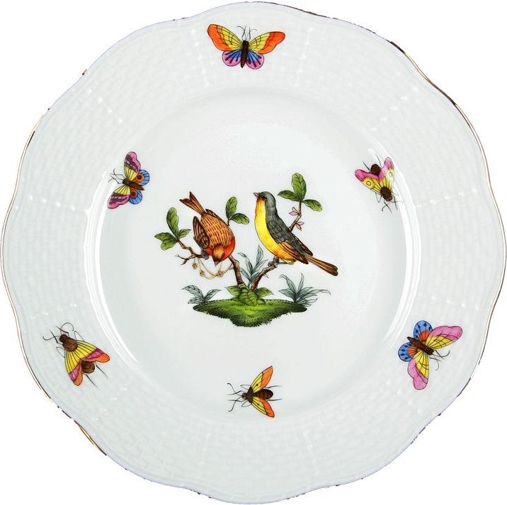 53503 Herend Тарелка десертная 19см "Ротшильд" Фарфор 