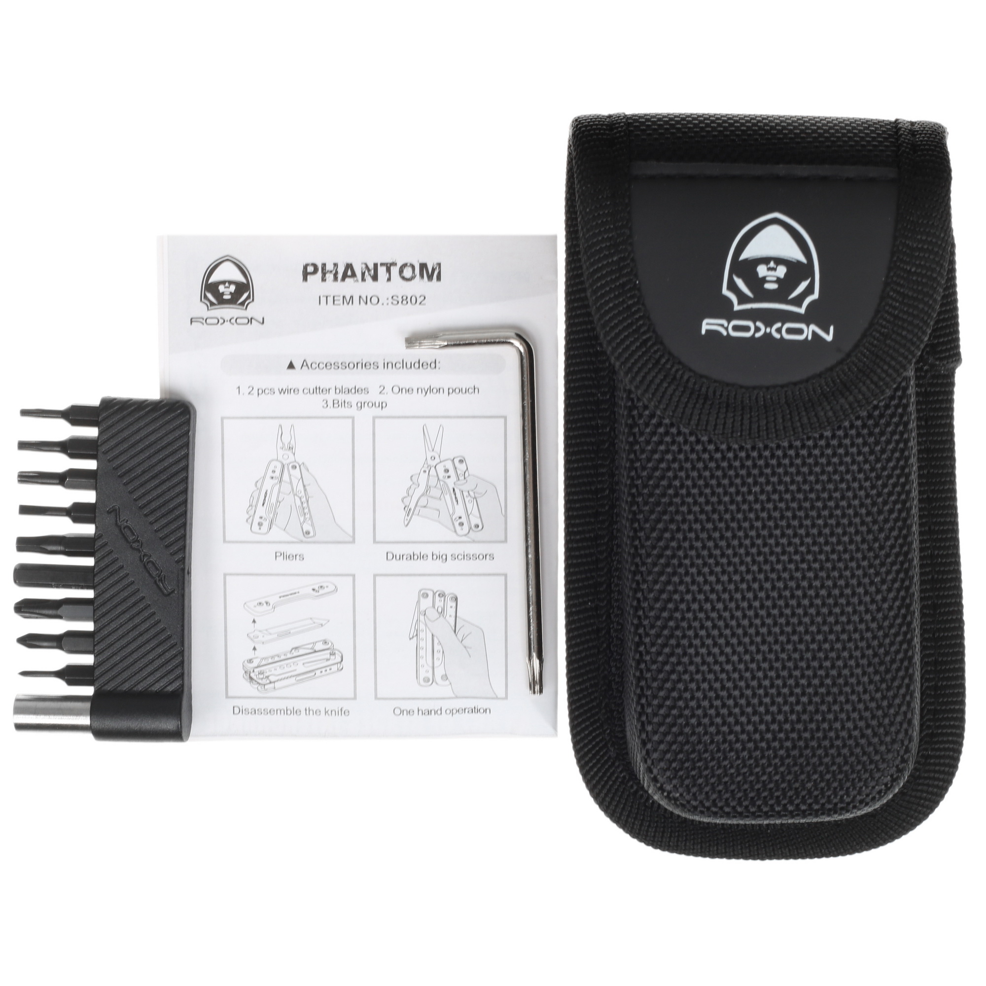 Мультитул Roxon Phantom S802 V2.0 9921389 STDN-0087861 - Вид №7