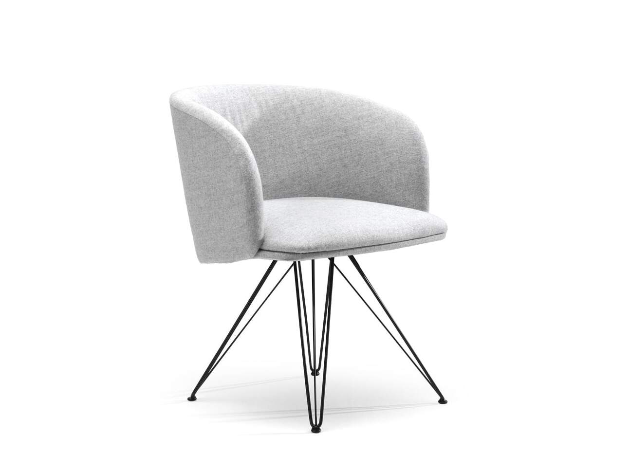 Мягкий стул с 4 ножками из металлической проволоки Spiegels .rossini ARCH-00048506